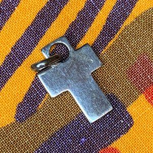 Sterling Silver Cross Charm